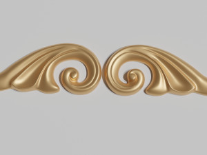 Carved ornamental 015 3D Model