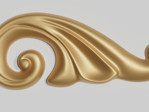 Carved ornamental 015 3D Model