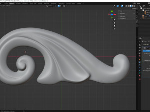 Carved ornamental 015 3D Model