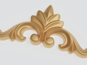 Ornamental esculpido 016 Modelo 3D