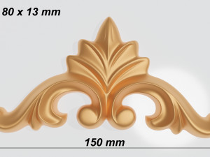 Carved ornamental 016 Modelo 3D