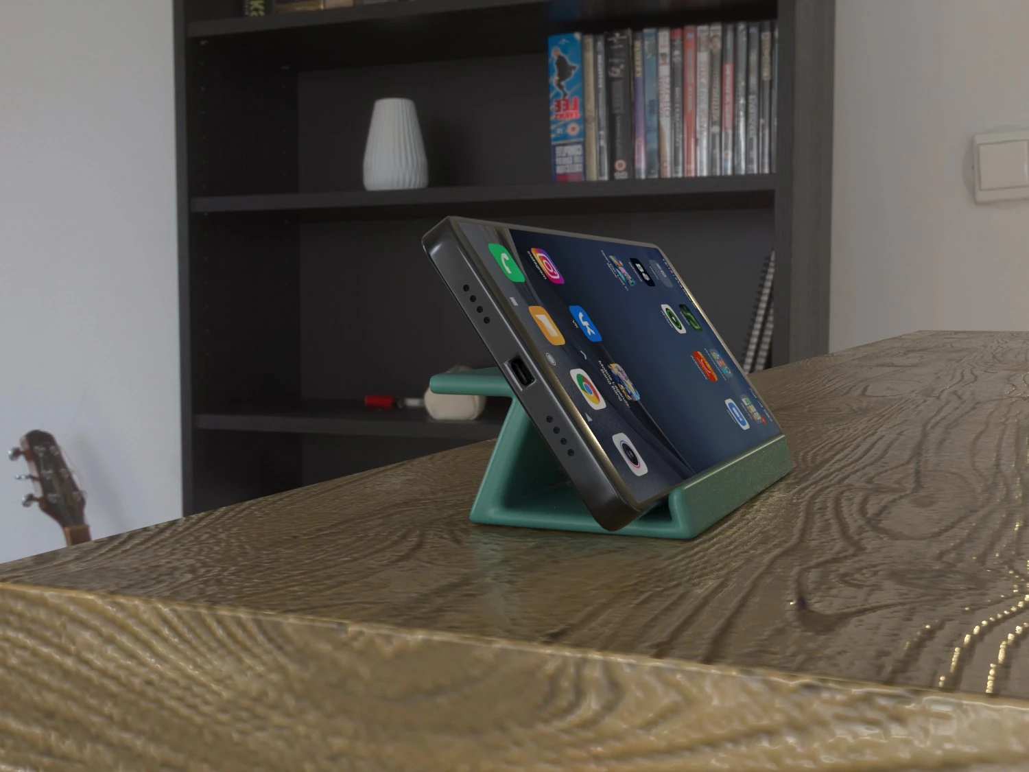 Stand for Phone 3D Print Model .c4d .max .obj .3ds .fbx .stl .blend 