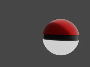 Pokeball 3D Model