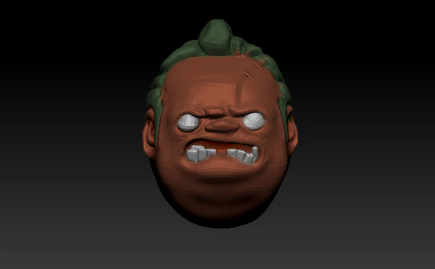 Pudge MASK 3D Print Model .c4d .max .obj .3ds .fbx .stl .blend 