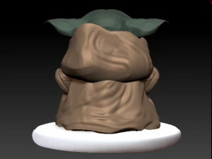 Little Yoda 3D Print Model