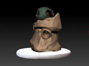 Little Yoda 3D Print Model