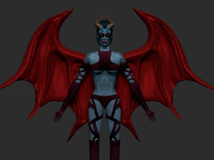 Queen Of Pain 3D Model