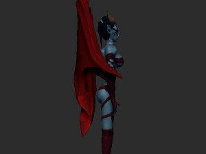 Queen Of Pain 3D Model