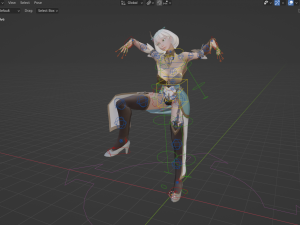 Fantasy woman 3D-Modell