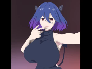 Anime Vermeil in Gold Character Low-poly 3D Model