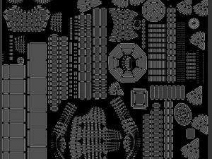 Sci-Fi monster creature Game-ready Low-poly 3D Model