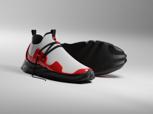 White Sneakers Modèle 3D