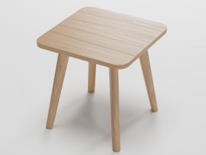 Ash Veneer Lisabo Ikea Table Collection 3D Модель