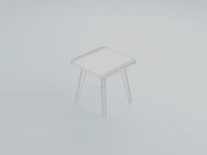 Ash Veneer Lisabo Ikea Table Collection 3D Model