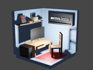 Simple room 3D Model