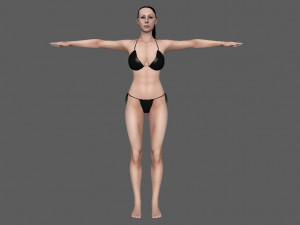 Gianna michaels 3D 模型