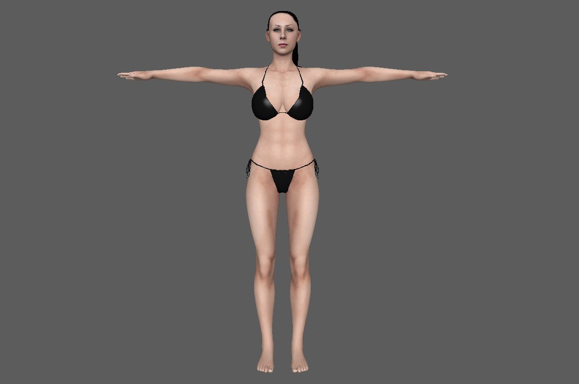 Gianna michaels Free 3D Model in Woman 3DExport