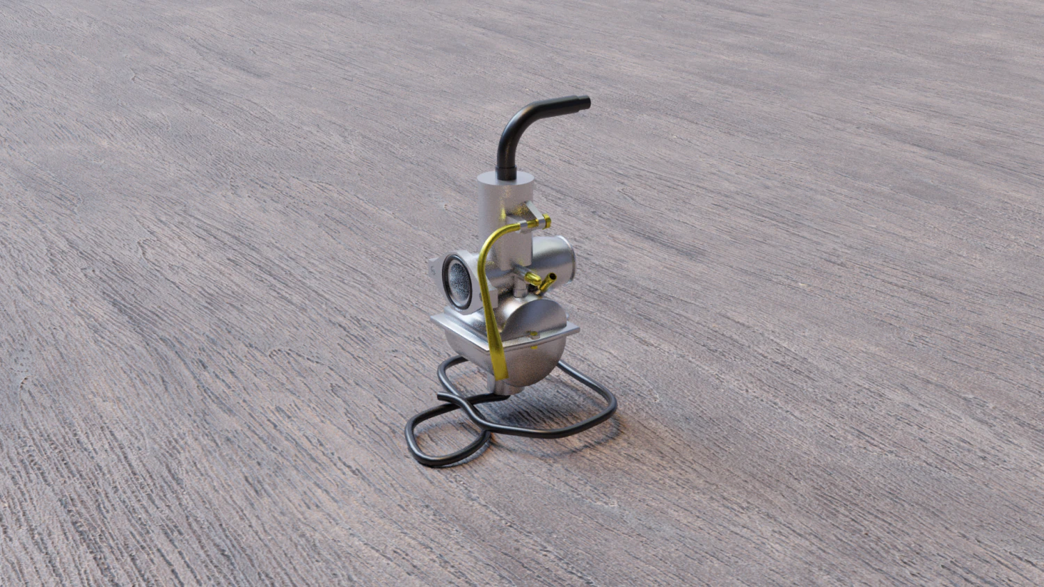 Carburetor FREE model 3D Model .c4d .max .obj .3ds .fbx .stl .blend 