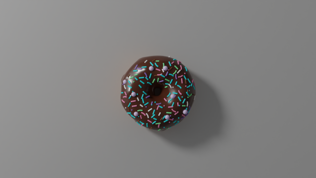 3D Donut Modèle 3D .c4d .max .obj .3ds .fbx .stl .blend