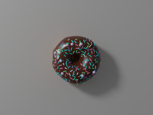 3D Donut 3D Models