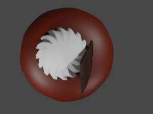 Chocolate Cake 3D Model