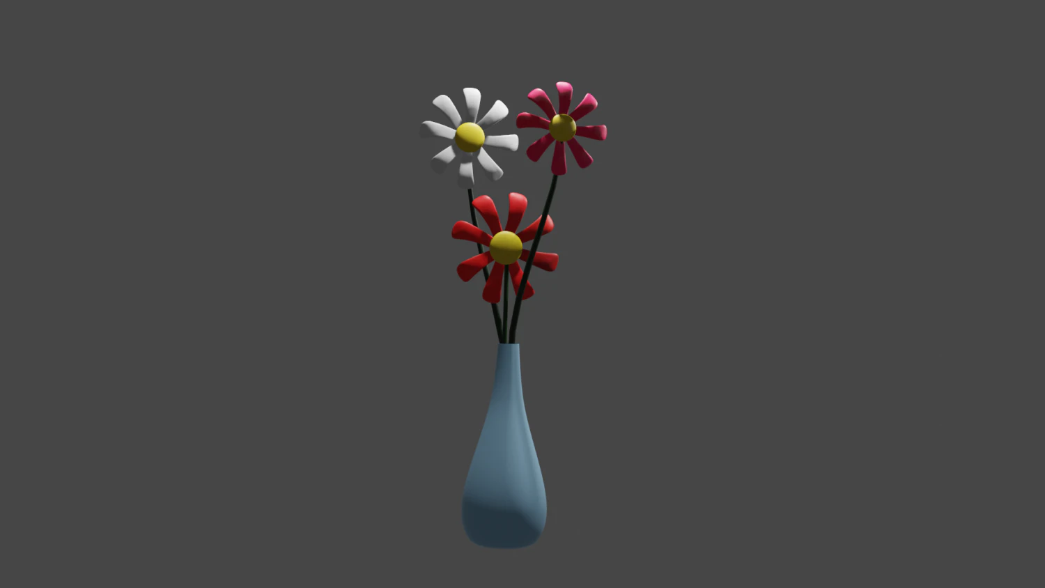 Flower 3D Model .c4d .max .obj .3ds .fbx .stl .blend 