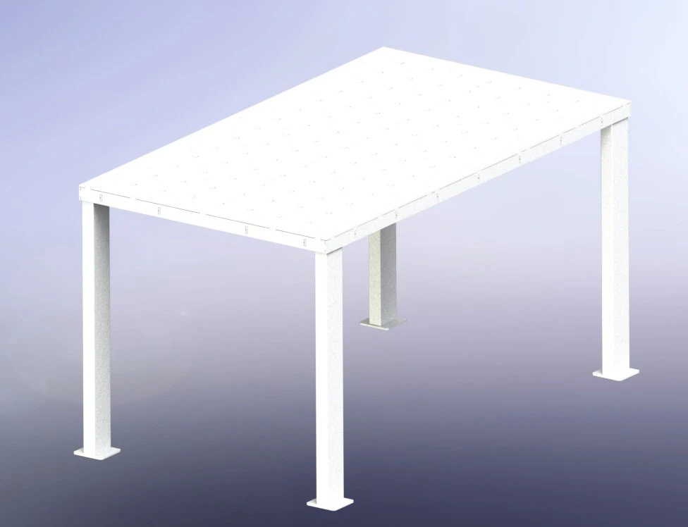Welding Table 3D Model .c4d .max .obj .3ds .fbx .stl .blend 