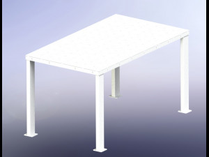 Welding Table 3D 模型