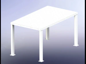 Welding Table 3D Model