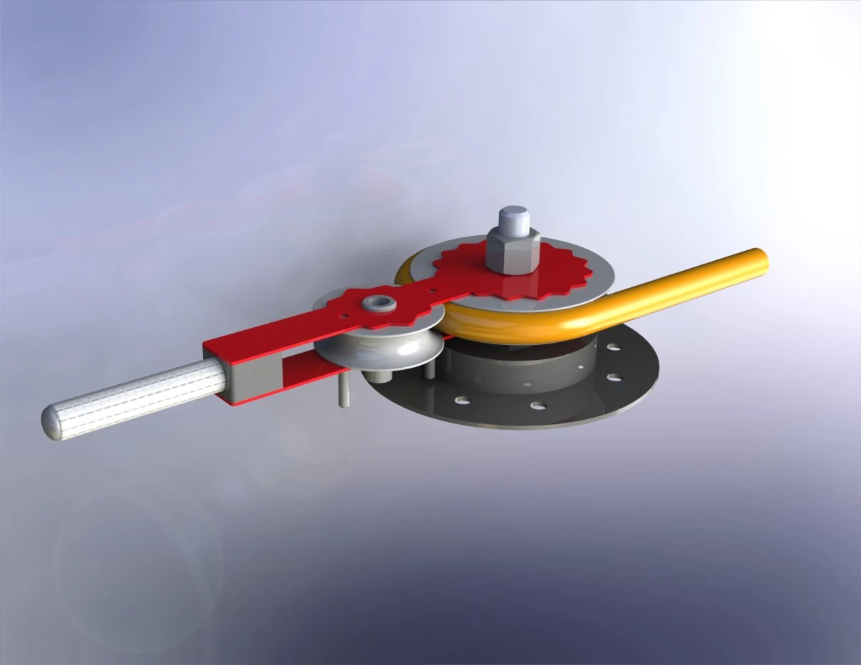 수동 파이프 벤딩 3D 모델 .c4d .max .obj .3ds .fbx .stl .blend 