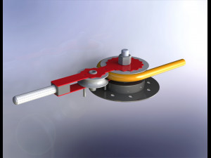 Manual pipe bending 3D 模型