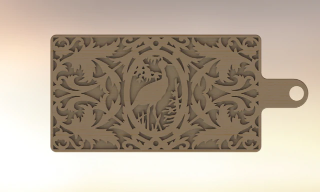 Cutting board 3D Model .c4d .max .obj .3ds .fbx .stl .blend 