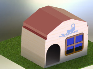 CAT HOUSE 3D 模型