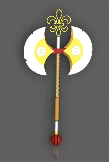 Axe 3D Model .c4d .max .obj .3ds .fbx .stl .blend