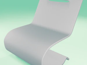 미니멀리스트 의자 3D 모델