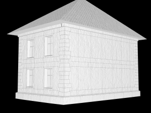 A low-poly of a home 3D Модель