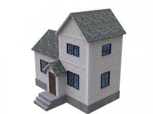 Low-poly of a home house 3D Model