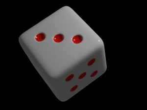 주사위 3D 모델