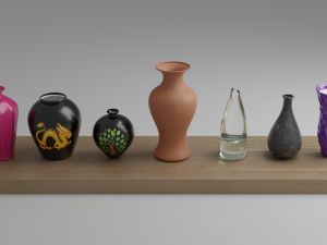 Flower vase 3D Model