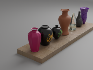 Flower vase 3D मॉडल