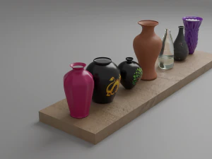 Flower vase 3D Model