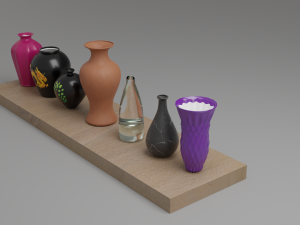 Flower vase 3D मॉडल