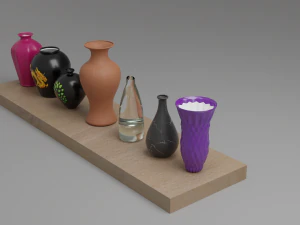 Flower vase 3D Model