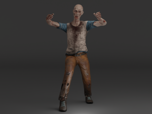 Zombies 3D 模型