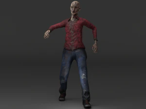 Zombies 3D Model