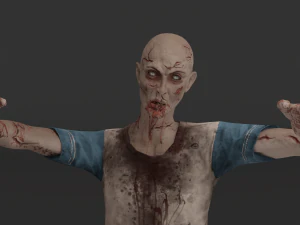 Zombies 3D Model