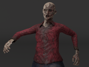 Zombies 3D 模型