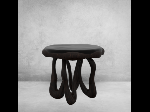 Pouffe 3Dモデル
