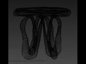 Pouffe 3D 모델