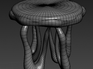 Pouffe 3D 모델